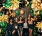Green and Gold Black Balloon Arch Kit with 3pcs Star Balloon, Emerald Forest Dark Green Black Metallic Gold Balloons for Birthday Football Graduation Wedding New Years Party Decoration